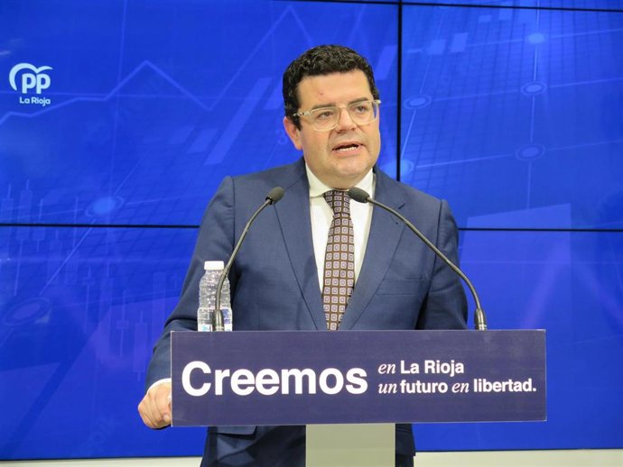 Archivo - El diputado del PP Alfonso Domínguez