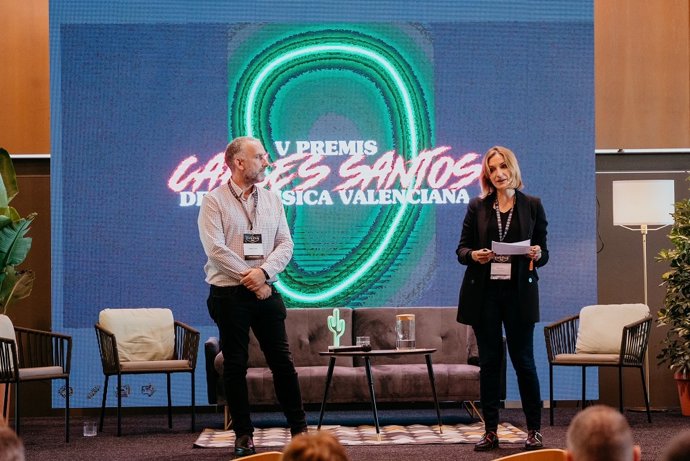 Anuncio de las nominaciones a las 15 categorías de los V Premios Carles Santos de la Música Valenciana