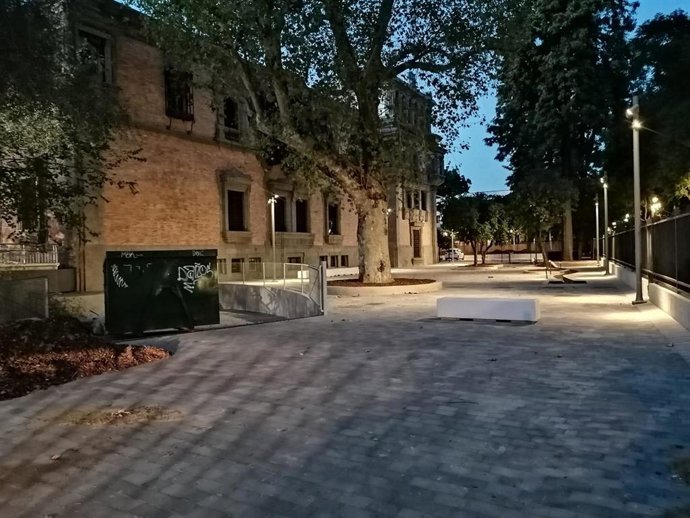 Imagen que presentan los exteriores de la Casa de la Ciencia, del CSIC, en el antiguo Pabellón de Perú, de la Exposición Iberoamericana de 1929.