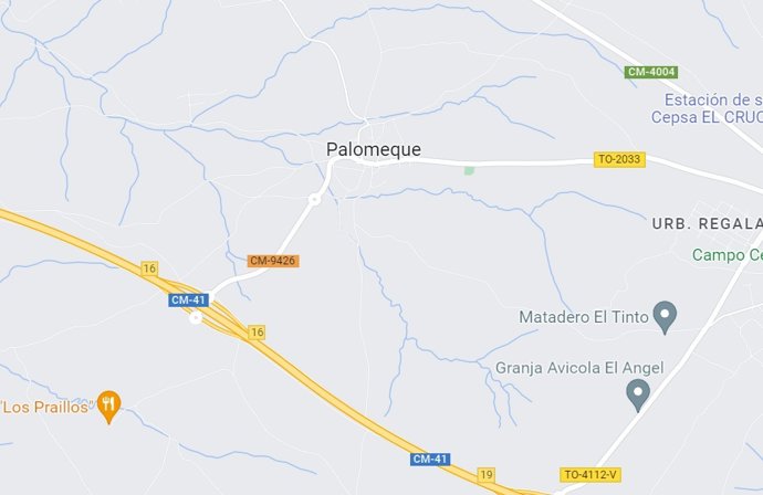 Archivo - Imagen de Palomeque en Google Maps