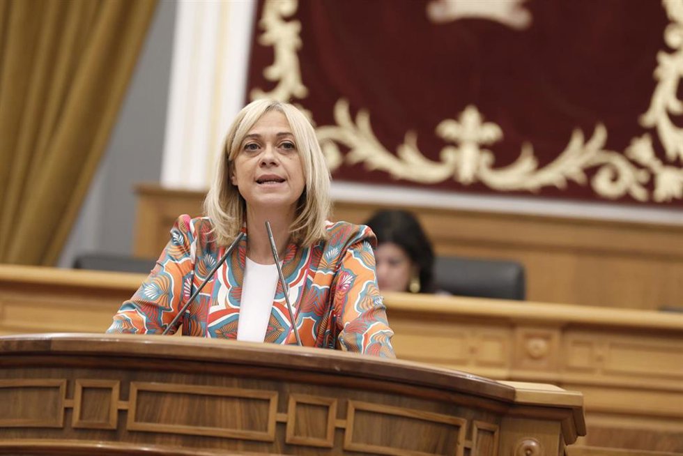 La presidenta del Grupo Parlamentario Ciudadanos, Carmen Picazo