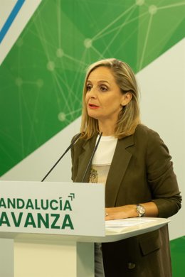 La portavoz del PP de Andalucía, Maribel Sánchez