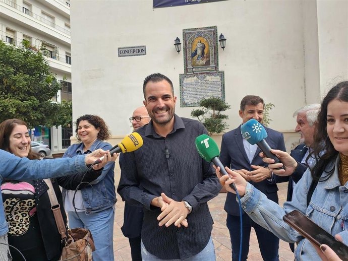 El secretario de Memoria Democrática del PSOE de Huelva, Pablo Pineda.