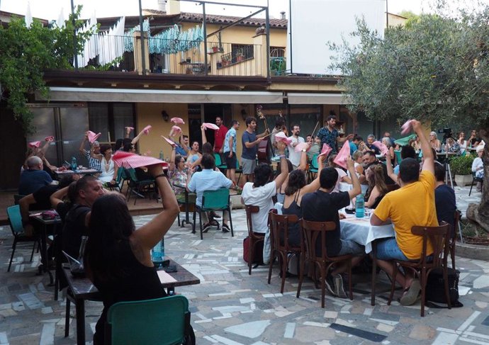 Archivo - Una fotografía del Festival Cntut, en Cass de la Selva (Girona).