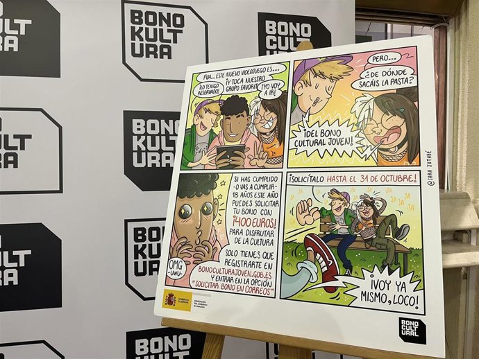 Campaña Bono Cultural Joven.