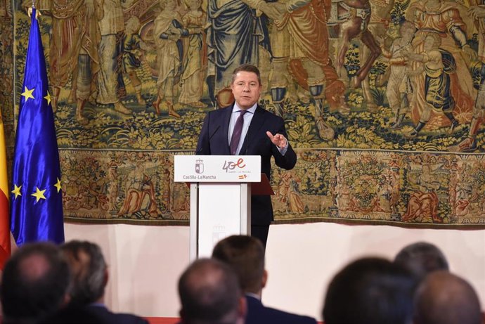 El presidente de Castilla-La Mancha, Emiliano García-Page