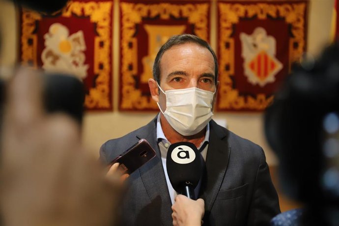 Archivo - El portavoz de Economía y Hacienda de Ciudadanos (Cs) en Les Corts Valencianes, Tony Woodward