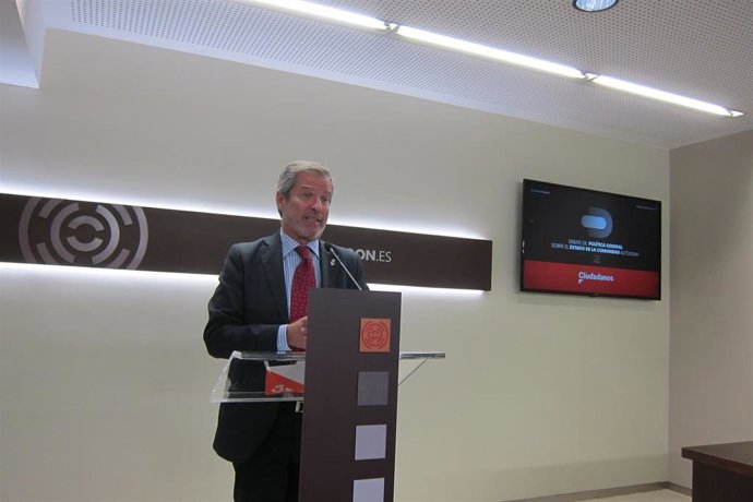 El portavoz de Ciudadanos en las Cortes de Aragón, Daniel Pérez.