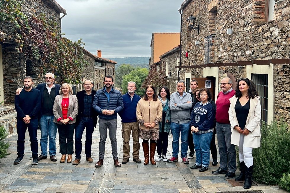 Reunión de representantes de las tres Reservas de la Biosfera de Extremadura