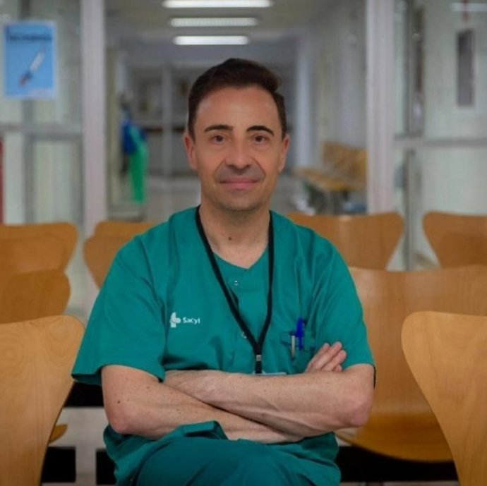 El director médico del Hospital de Salamanca, Pedro Gómez de Quero.
