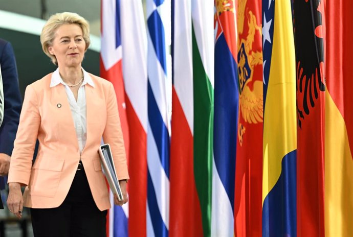 La presidenta de la Comisión Europea, Ursula von der Leyen.