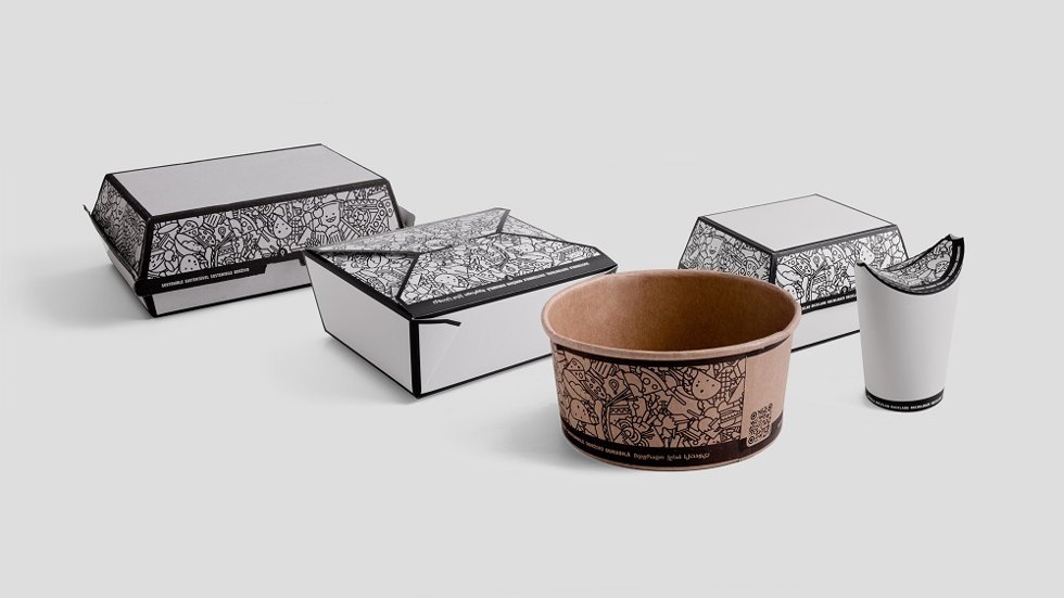 Envases de cartón, bagazo o madera impulsados por Glovo y Ecoembes para fomentar el reciclaje de envases