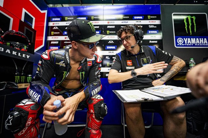 Quartararo Fabio (fra), Monster Energy Yamaha MotoGP, Yamaha YZR-M1, portrait during the 2022 Moto GP Petronas Grand Prix of Malaysia Motorcycle Grand Prix , from October 21 to 23 2022 at Sepang, Malaysia - Photo Studio Milagro / DPPI