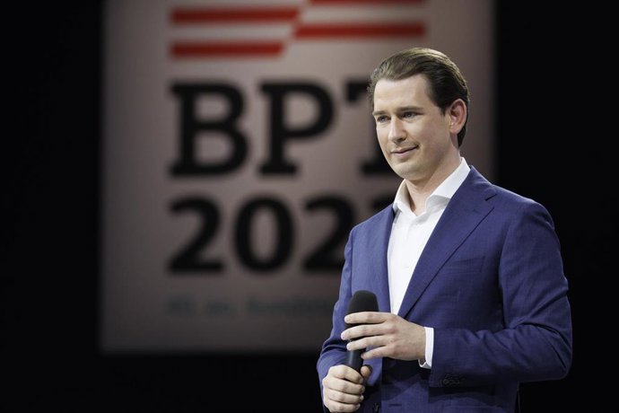 Archivo - El excanciller austriaco Sebastian Kurz.