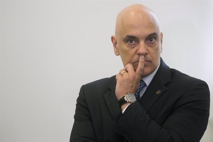 Archivo - El juez del Tribunal Supremo de Brasil, Alexandre de Moraes.