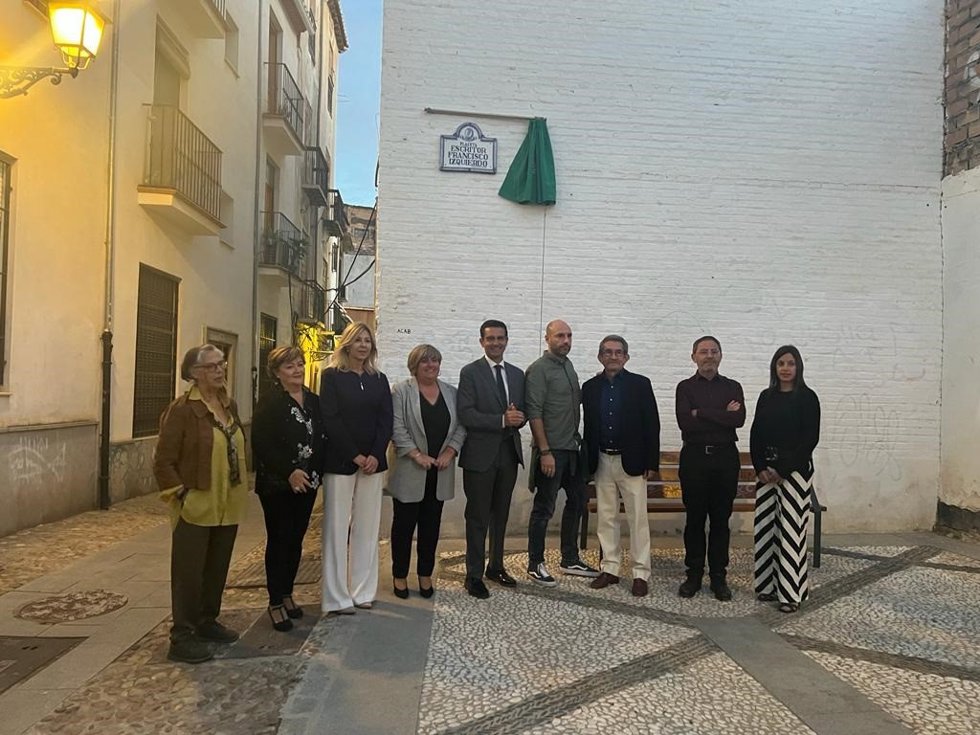 Inauguración de la nueva placeta de Francisco Izquierdo