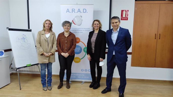 La Rioja invierte 189.000 euros para apoyar a las personas drogodependientes y sus familias a través de ARAD
