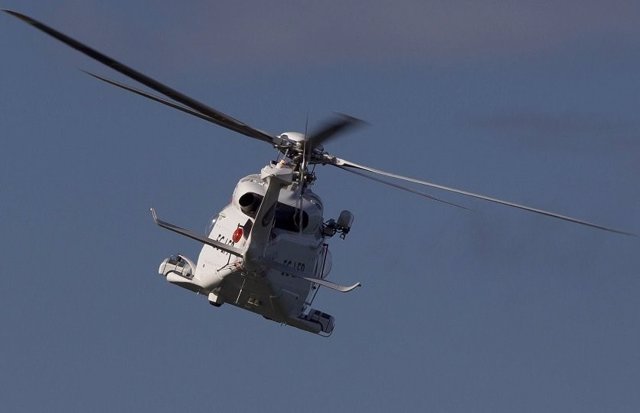 Archivo - Helicóptero de Salvamento Marítimo.