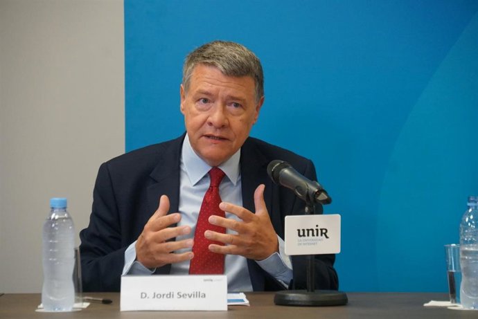 Archivo - Exministro, Jordi Sevilla, en UNIR