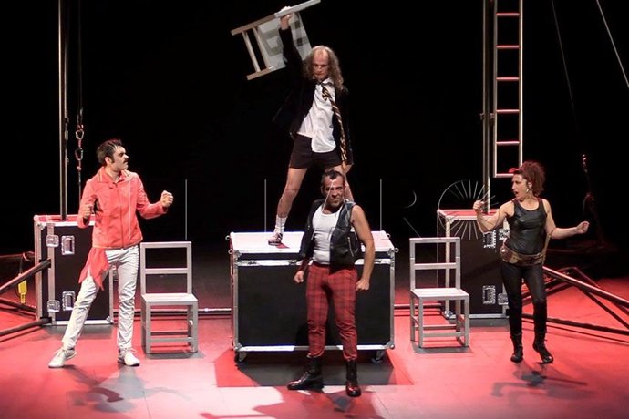 El espectáculo Rock Cirk podrá verse el domingo en el Parque Central de Mairena del Aljarafe a las 12,30 horas.