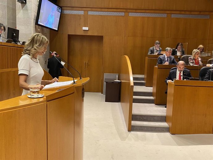 La portavoz del PP Aragón, Mar Vaquero.