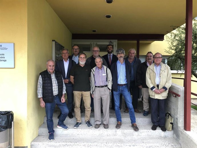 Última Junta Directiva de Acatcor en la sede de Trrega (Lleida)