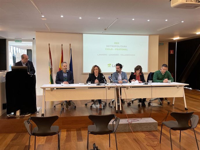 Presentación red ciclo-peatonal metropolitana de La Rioja