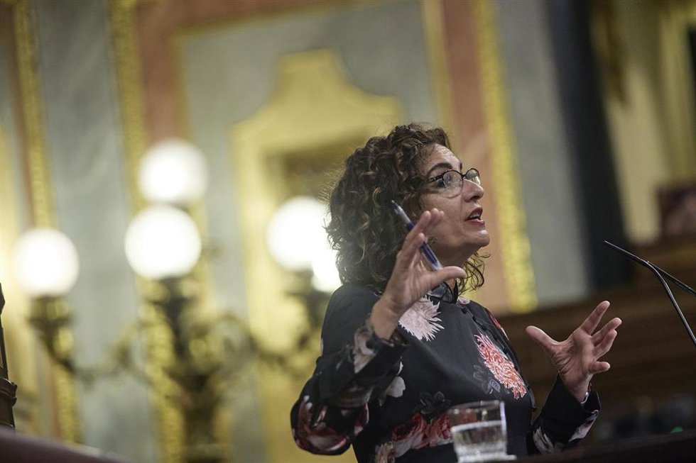 La ministra de Hacienda, María Jesús Montero