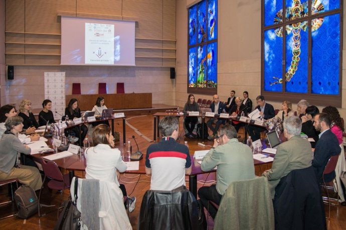 La UdL ha acogido este viernes una jornada sobre protección de datos en las universidades catalanas.