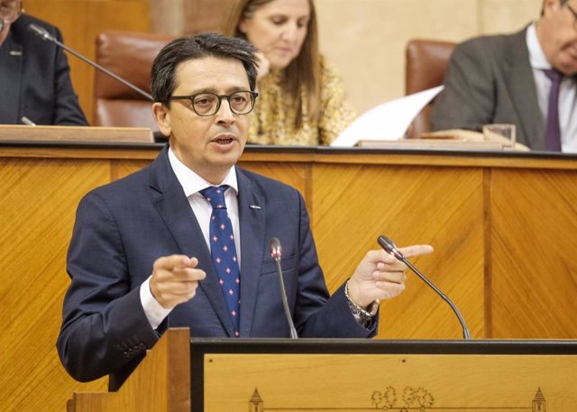 El parlamentario andaluz del PP Manuel Guzmán.
