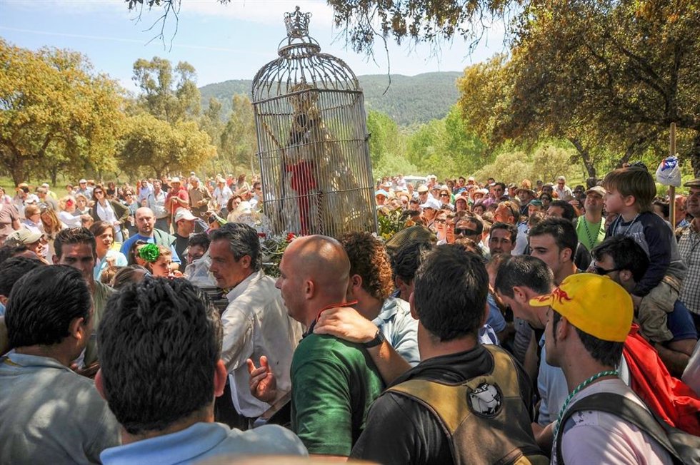 Bajada extraordinaria de la Virgen de la Cabeza/Archivo