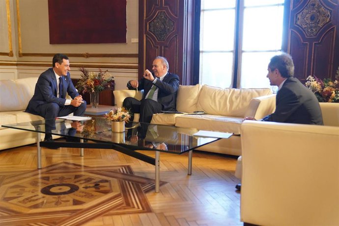 Fotografías. Moreno Recibe En San Telmo Al Ceo De Iberdrola En España, Mario Ruiz Tagle