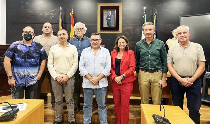 Los responsables municipales de Espartinas, Salteras, Bollullos de la Mitación, Olivares, Albaida del Aljarafe y Umbrete