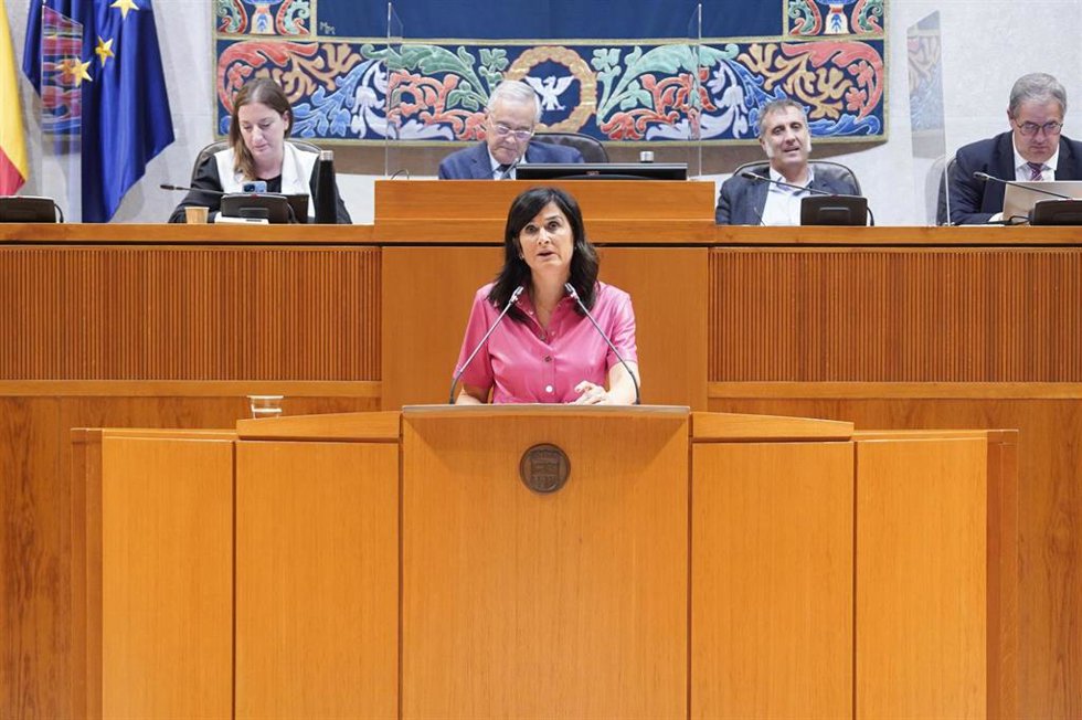 La diputada de CHA Isabel Lasobras.