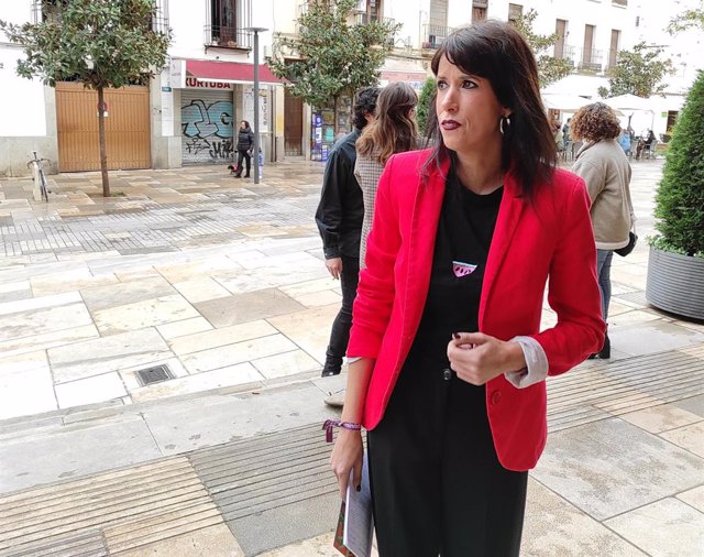 Archivo - La secretaria general de Podemos Andalucía, Martina Velarde, en una imagen de archivo.