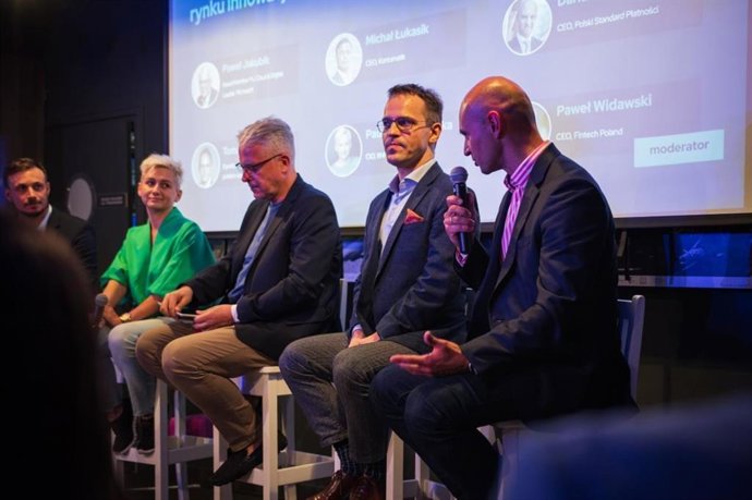 In the photo, Pawel Widawski, CEO of FinTech Poland at a recent meet-up in Poland. Separately, Jack Tan, Co-founder of WOO Network, said he likes to be part of these discussions, especially in pushing for responsible fintech.