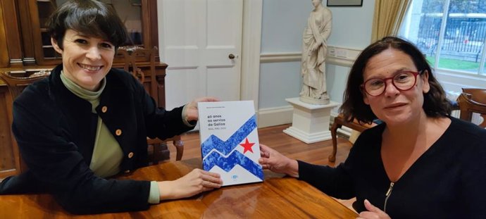 Pontón (BNG) comparte con la líder del Sinn Fein la necesidad de una "salida social" a la crisis