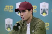 Carlos Alcaraz: "No puedo estirarme, trataré de recuperarme para las Finales ATP"