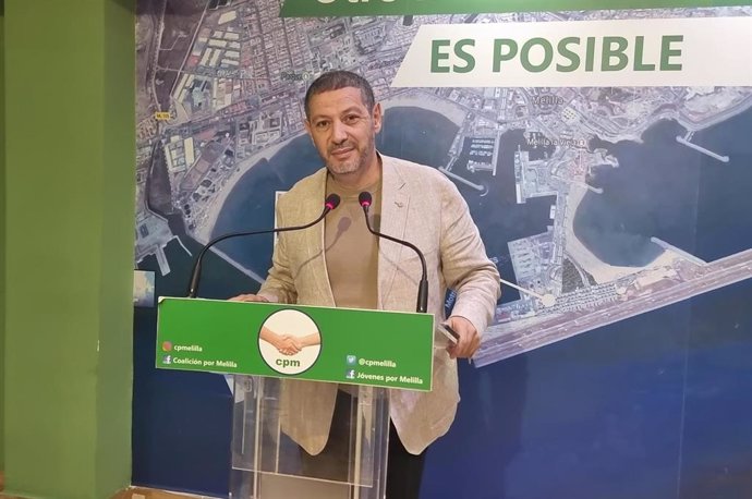 El líder del principal partido del gobierno de Melilla, Mustafa Aberchán (CPM)