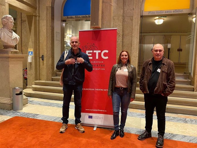 Repesentantes del Teatro Arriaga de Bilbao en la convención de la red de teatros europeos European Theatre Convention