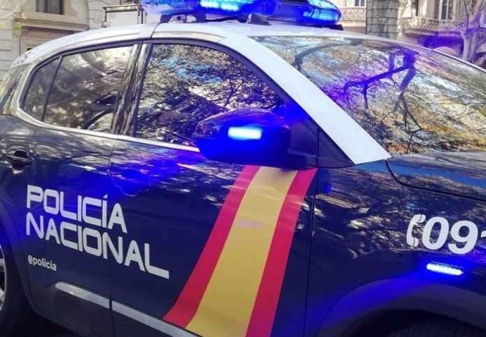 Coche patrulla de la Policía Nacional