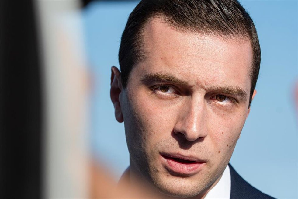 Jordan Bardella, líder de Agrupación Nacional
