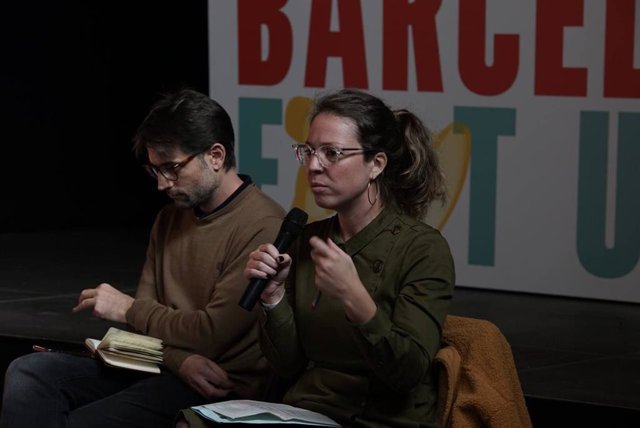 La teniente de alcalde de Ecología, Urbanismo, Infraestructuras y Movilidad del Ayuntamiento de Barcelona, Janet Sanz, este sábado