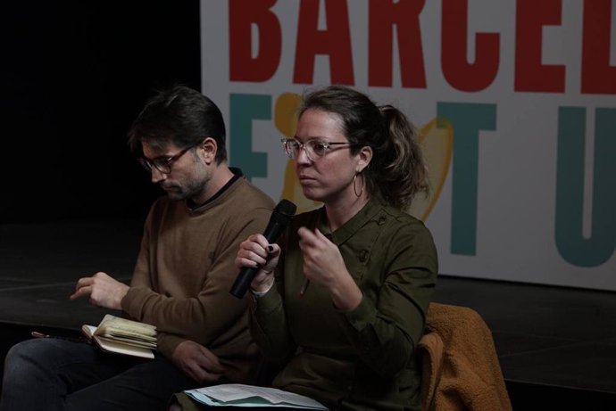 La tinent d'alcalde d'Ecologia, Urbanisme, Infraestructures i Mobilitat de l'Ajuntament de Barcelona, Janet Sanz, aquest dissabte
