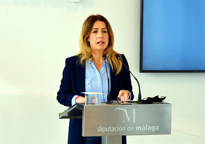 Archivo - Toñi García, viceportavoz del PSOE en la Diputación de Málaga, archivo 