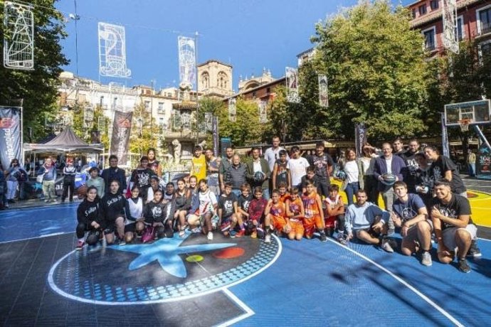 Granada disfruta con el Plaza 3x3 CaixaBank