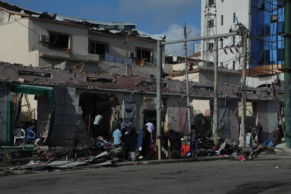 Atentado con coche bomba en Mogadiscio, Somalia. Archivo. 