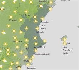 Predicción meteorológica para el domingo 6 de noviembre