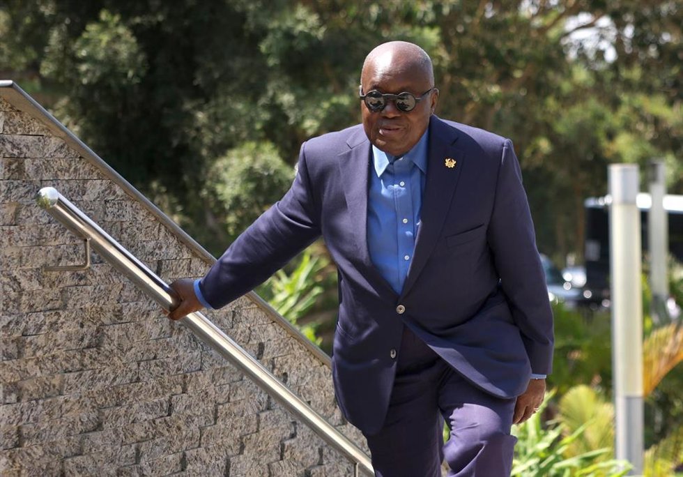 Archivo - El presidente de Ghana, Nana Akufo-Addo