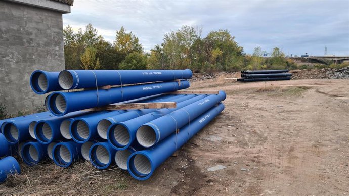 Tuberías en El Marín.
